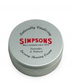 Cremă de bărbierit Simpsons Luxury Lavandă și Vetiver 125 ml