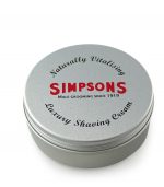 Cremă de bărbierit Simpsons Luxury Unscented 125 ml