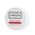 Cremă pentru bărbierit Simpson Ultra Glide Bay Rum 180ml