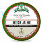 Săpun de bărbierit Stirling British Leather 164g