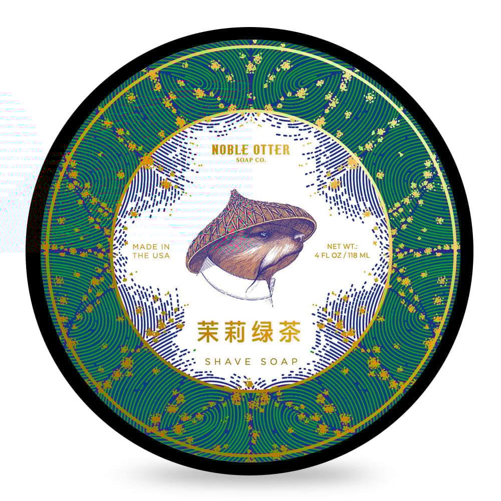 Noble Otter shaving soap Jasmine Green Tea 118ml