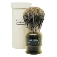 Pamatuf Simpson Pure Badger Highbury Faux Horn S Cu Tub de Calatorie