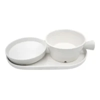 Set bol barbierit Dovo Daylight Alb