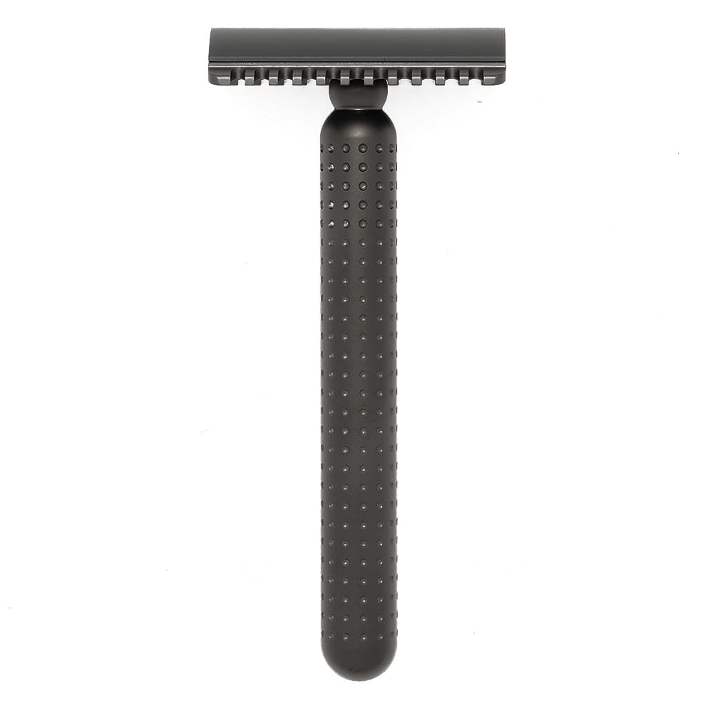 Aparat de ras clasic cu pieptene deschis Tatara Masamune Dark oțel inoxidabil 1 Aparat de ras clasic cu peu deschis Tatara Masamune Dark oțel inoxidabil