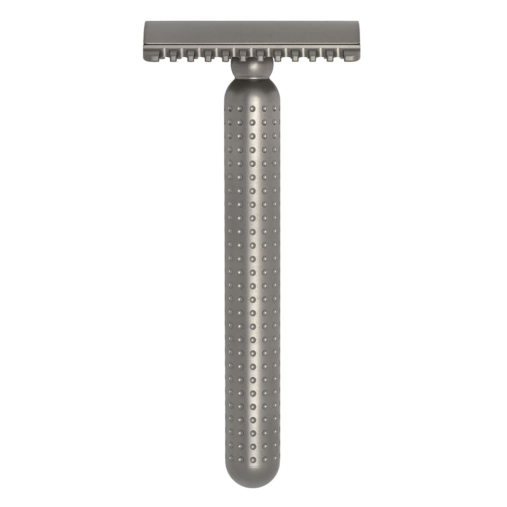 Aparat de ras clasic Tatara open comb titanium Masamune Matte 1 Aparat de ras clasic Tatara open comb titanium Masamune Matte