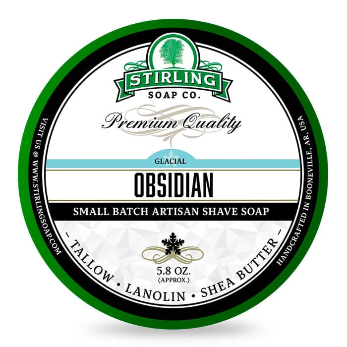 Săpun de ras Stirling Glacial Obsidian 170ml 1 Săpun de ras Stirling Glacial Obsidian 170ml