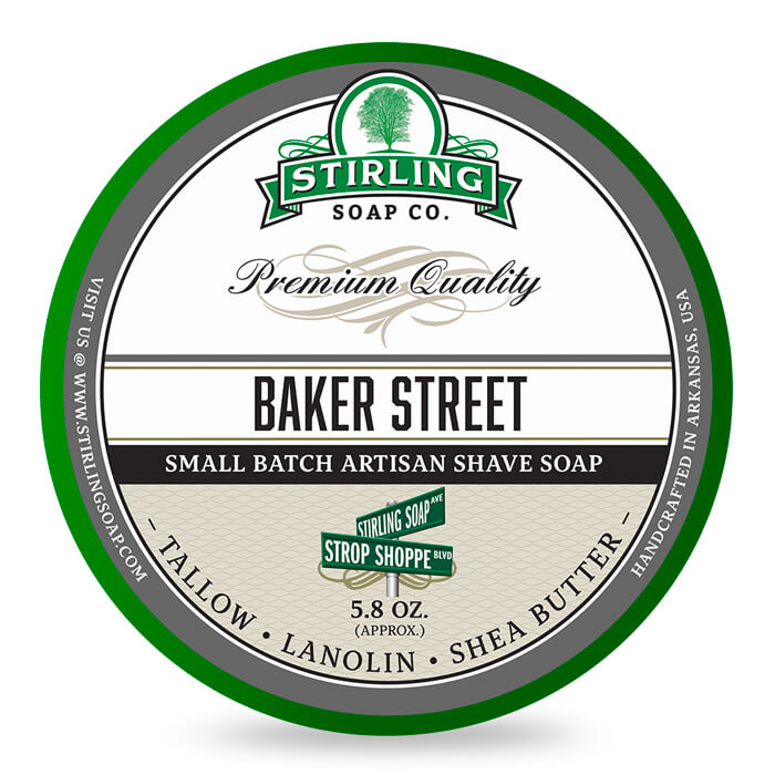 Săpun de ras Stirling Soap Company Baker Street 170ml 1 Săpun de ras Stirling Soap Company Baker Street 170ml