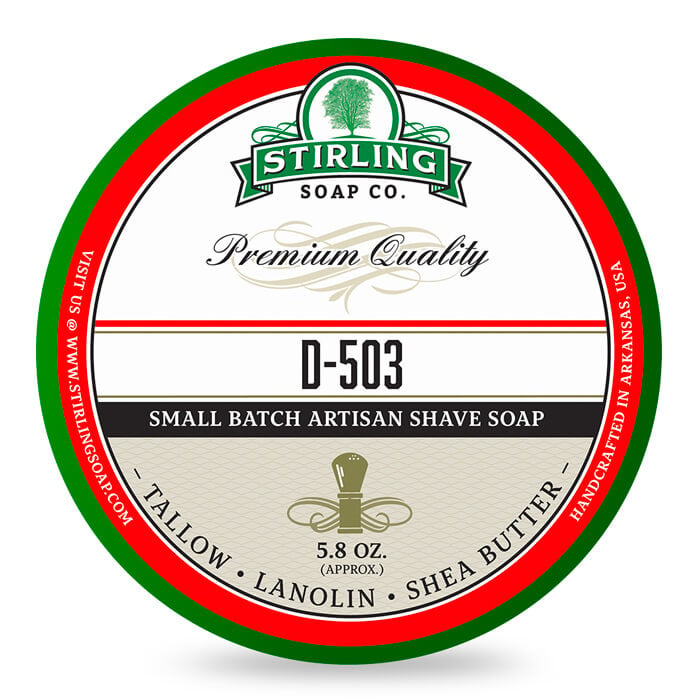 Săpun de ras Stirling Soap Company D-503 170ml 1 Săpun de ras Stirling Soap Company D-503 170ml