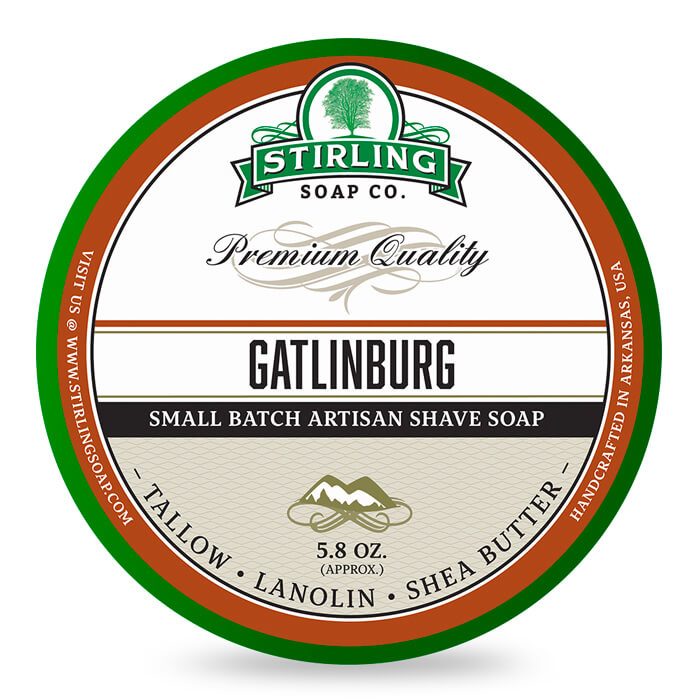 Săpun de ras Stirling Soap Company Gatlinburg 170ml 1 Săpun de ras Stirling Soap Company Gatlinburg 170ml