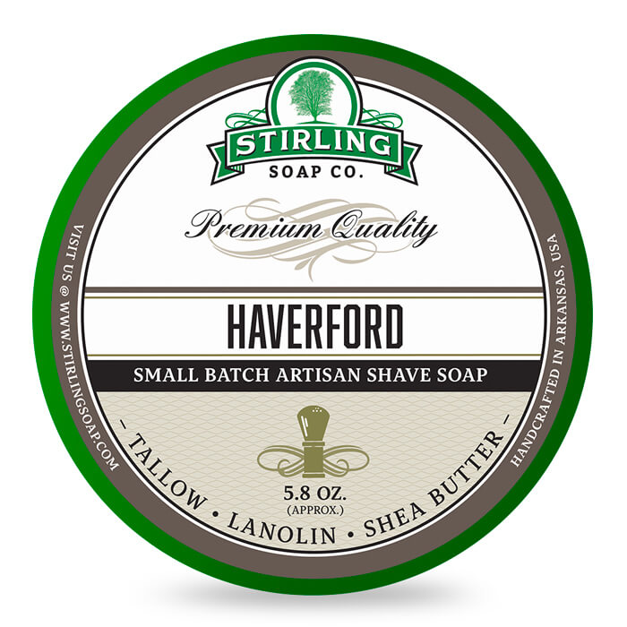 Săpun de ras Stirling Soap Company Haverford 170ml 1 Săpun de ras Stirling Soap Company Haverford 170ml