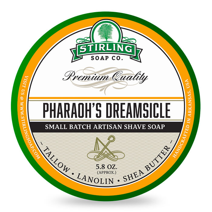 Săpun de ras Stirling Soap Company Pharaoh’s Dreamsicle 170ml 1 Săpun de ras Stirling Soap Company Pharaoh’s Dreamsicle 170ml