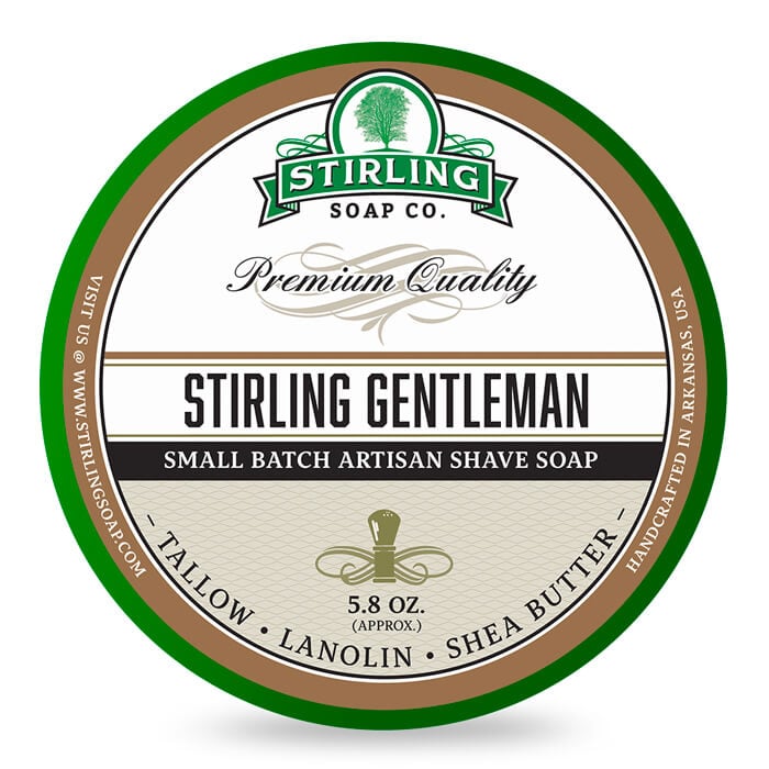 Săpun de ras Stirling Soap Company Stirling Gentleman 170ml 1 Săpun de ras Stirling Soap Company Stirling Gentleman 170ml