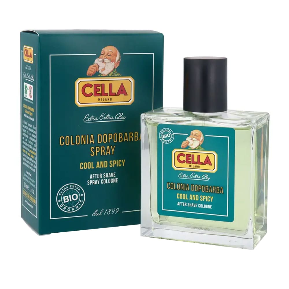 Apă de colonie loțiune după ras Cella Milano Cool and Spicy 100ml 1 Apă de colonie loțiune după ras Cella Milano Cool and Spicy 100ml