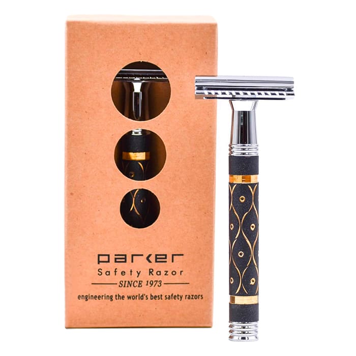 Aparat de ras clasic Parker 65R cu pieptene închis 1 Aparat de ras clasic Parker 65R cu pieptene închis