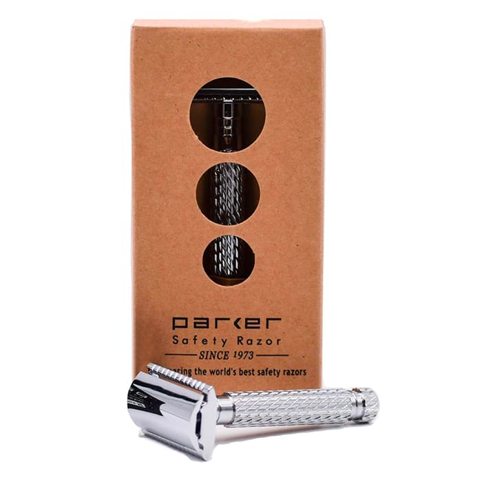 Aparat de ras clasic Parker 94R pieptene închis 1 Aparat de ras clasic Parker 94R pieptene închis