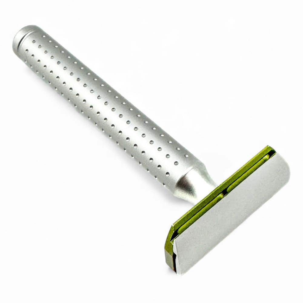 Aparat de ras clasic Parker cu pieptene închis Aeroshave Aluminum L 1 Aparat de ras clasic Parker cu pieptene închis Aeroshave Aluminum L