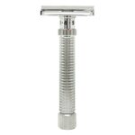 Aparat de ras clasic reglabil Rex Ambassador XL Deluxe Rhodium - 107R
