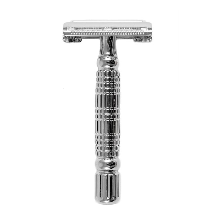 Aparat de ras clasic Rockwell R1 White Chrome 1 Aparat de ras clasic Rockwell R1 White Chrome