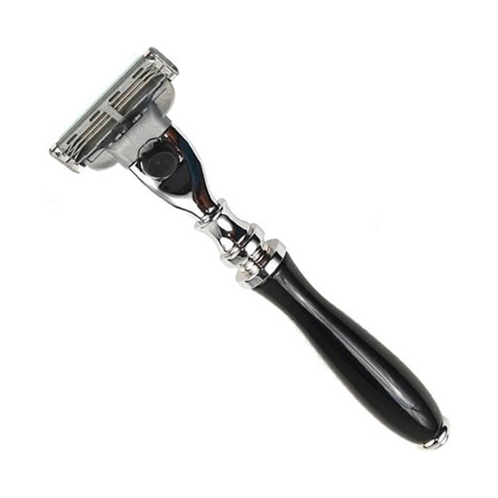 Aparat de ras Parker Mach 3 cu mâner negru 1 Aparat de ras Parker Mach 3 cu mâner negru