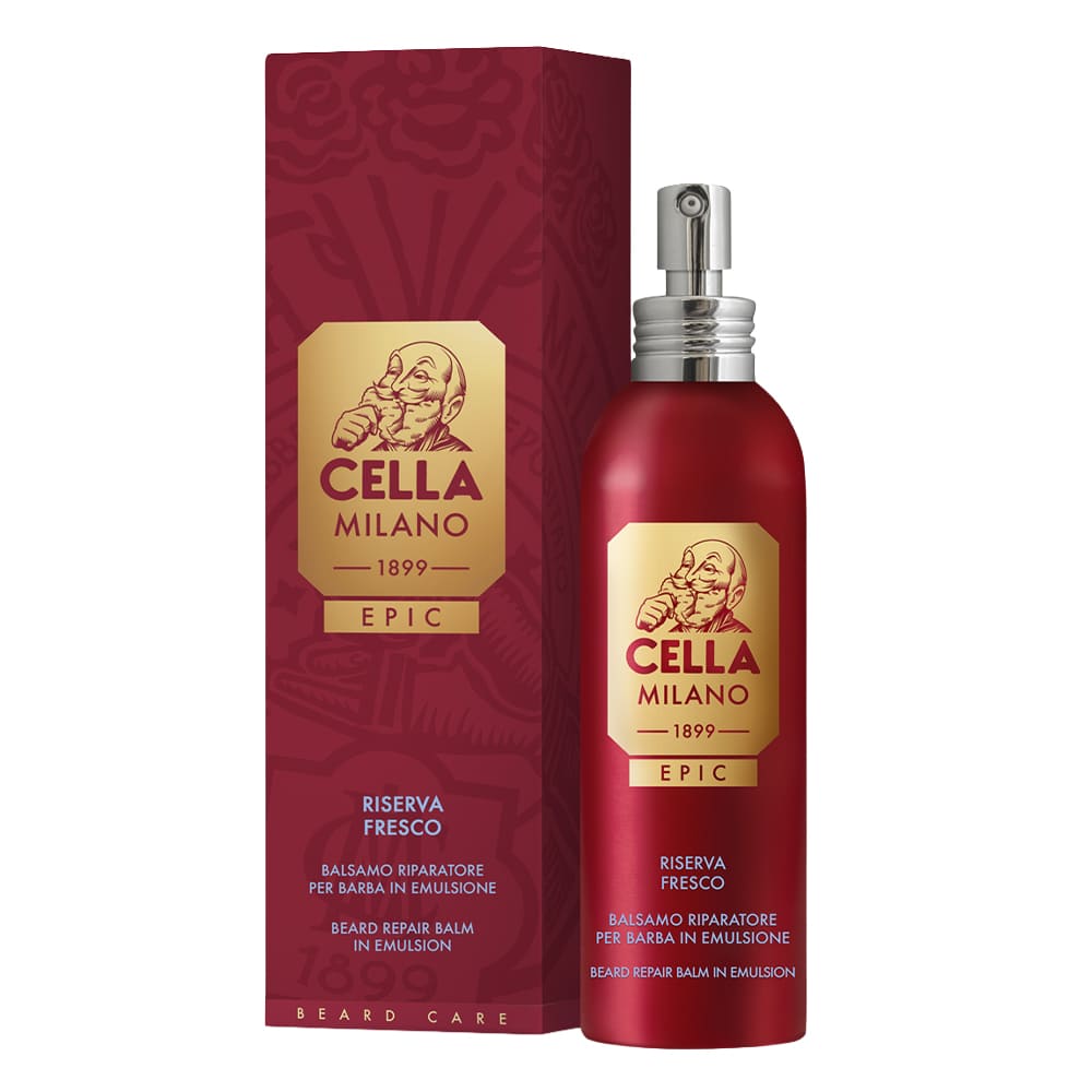 Balsam de barbă Cella Milano Epic Riserva Fresco 100ml 1 Balsam de barbă Cella Milano Epic Riserva Fresco 100ml