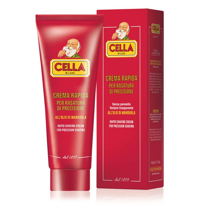 Cella Milano cremă rapidă pentru ras de precizie 150ml 1 Cella Milano cremă rapidă pentru ras de precizie 150ml