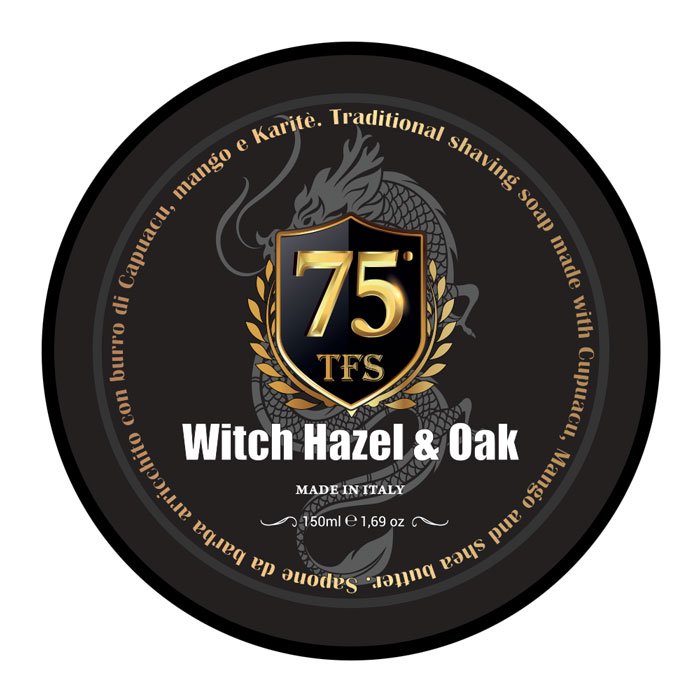 Cremă de ras T.F.S 75° Anniversary Witch Hazel e Oak 150ml 1 Cremă de ras T.F.S 75° Anniversary Witch Hazel e Oak 150ml
