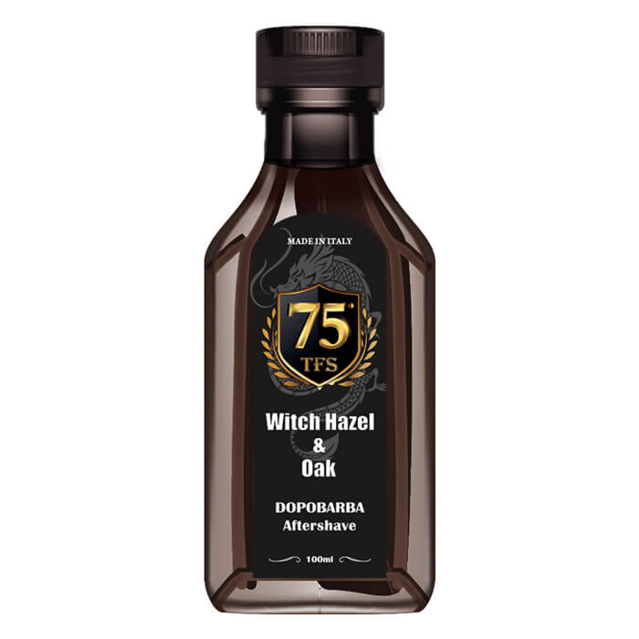 Loțiune după ras T.F.S 75° Anniversary Witch Hazel e Oak 100ml 1 Loțiune după ras T.F.S 75° Anniversary Witch Hazel e Oak 100ml