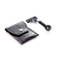 Taylor of Old Bond Street travel razor Mach3 black handle