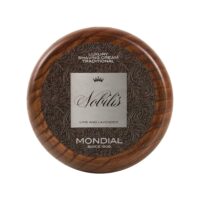 Săpun de ras Mondial în bol de lemn Nobilis 140ml