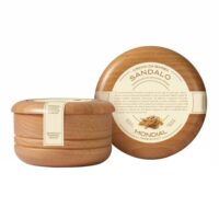 Săpun de ras Mondial în bol de lemn Sandalwood 140ml