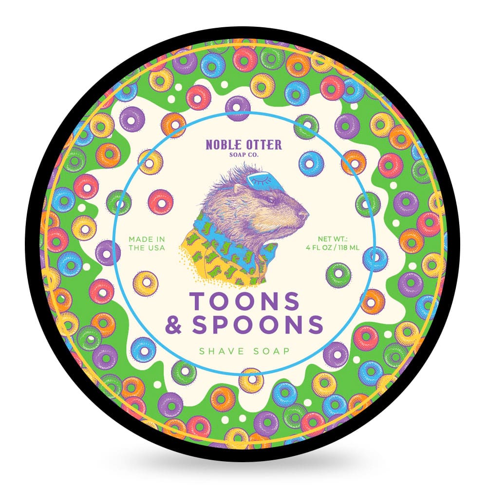 Săpun de ras Noble Otter Toons and Spoons 118ml 1 Săpun de ras Noble Otter Toons and Spoons 118ml