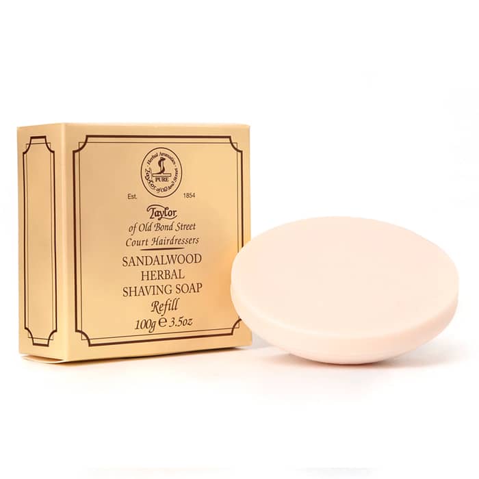 Săpun de ras solid Taylor Of Old Bond Street Sandalwood 100gr 1 Săpun de ras solid Taylor Of Old Bond Street Sandalwood 100gr