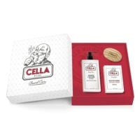 Set pentru îngrijirea bărcii Cella Milano compus din șampon de barbă, ulei pentru întreținerea bărcii și perie din lemn